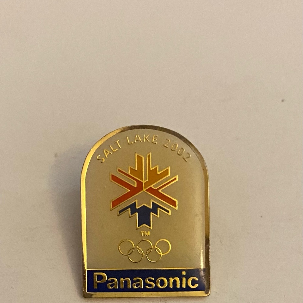 Panasonic Salt Lake 2002 Olympic Pin - Picture 2 of 4